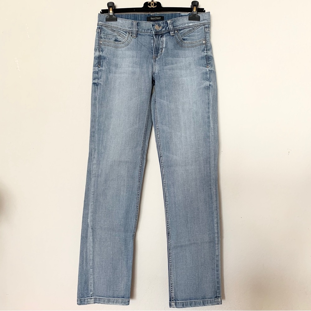 Vintage White House black market crystal jeans
